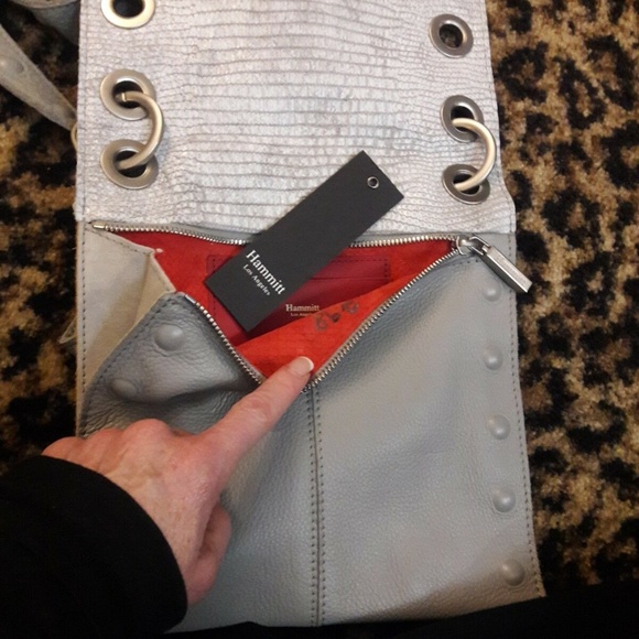 SOLD OUT Hammitt Montana Reversible Gray Crossbody - Picture 7 of 8